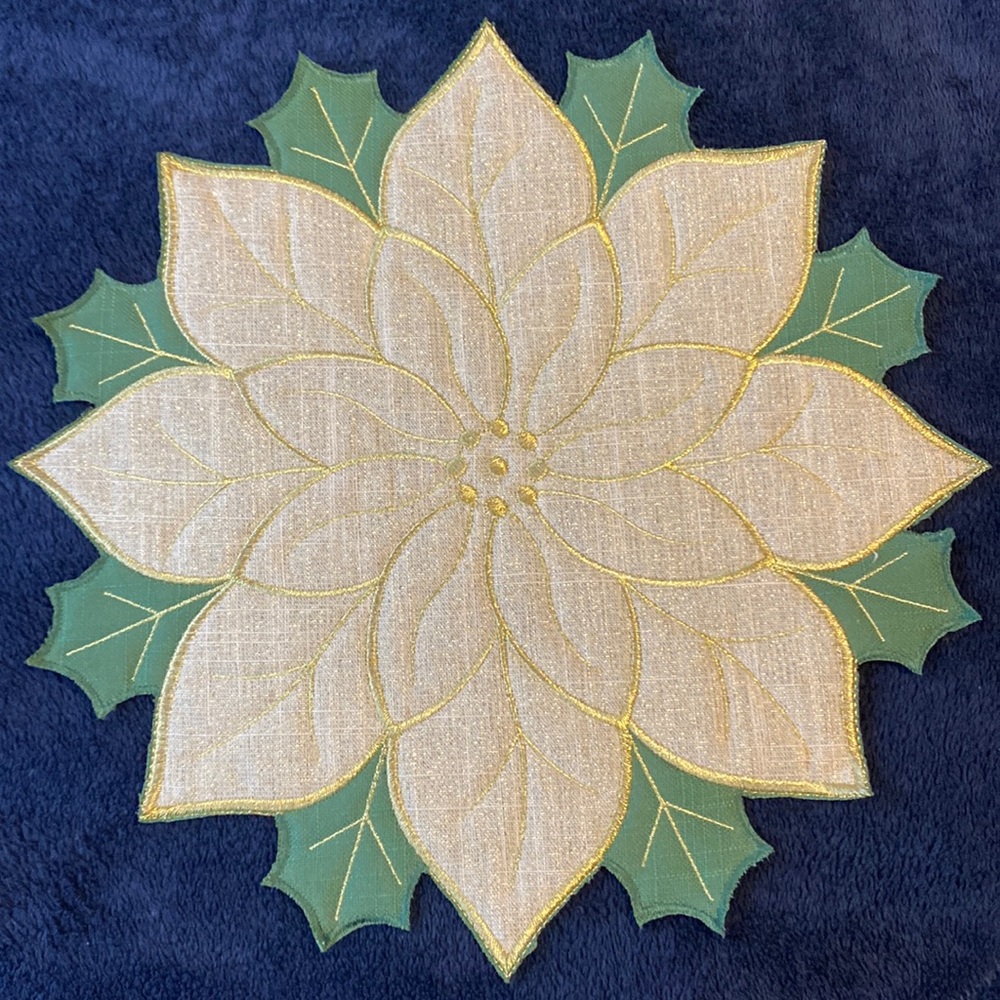 Poinsettia Placemats